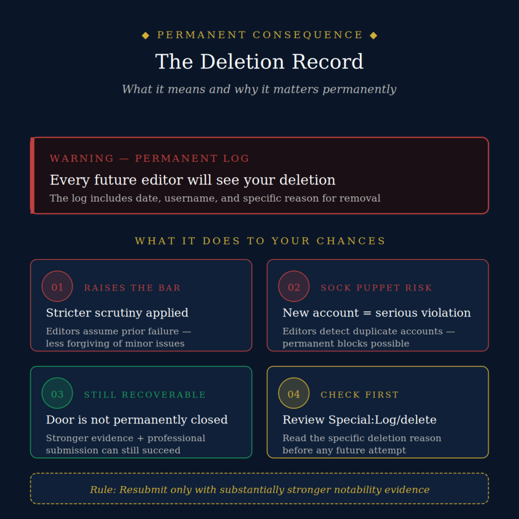 The Deletion RecordΒ What It Means and Why It Matters Permanently